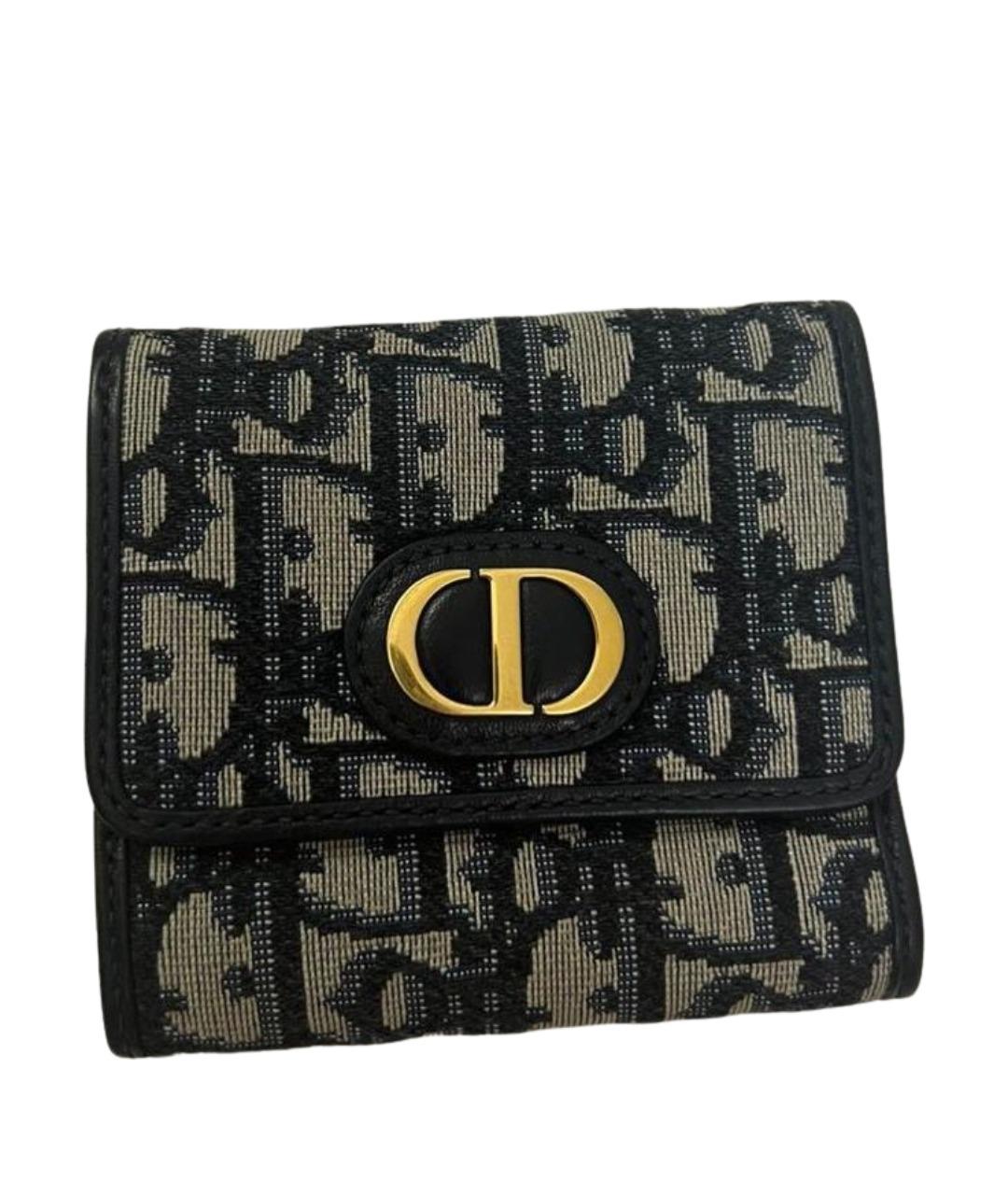 CHRISTIAN DIOR Темно-синий кошелек, фото 1