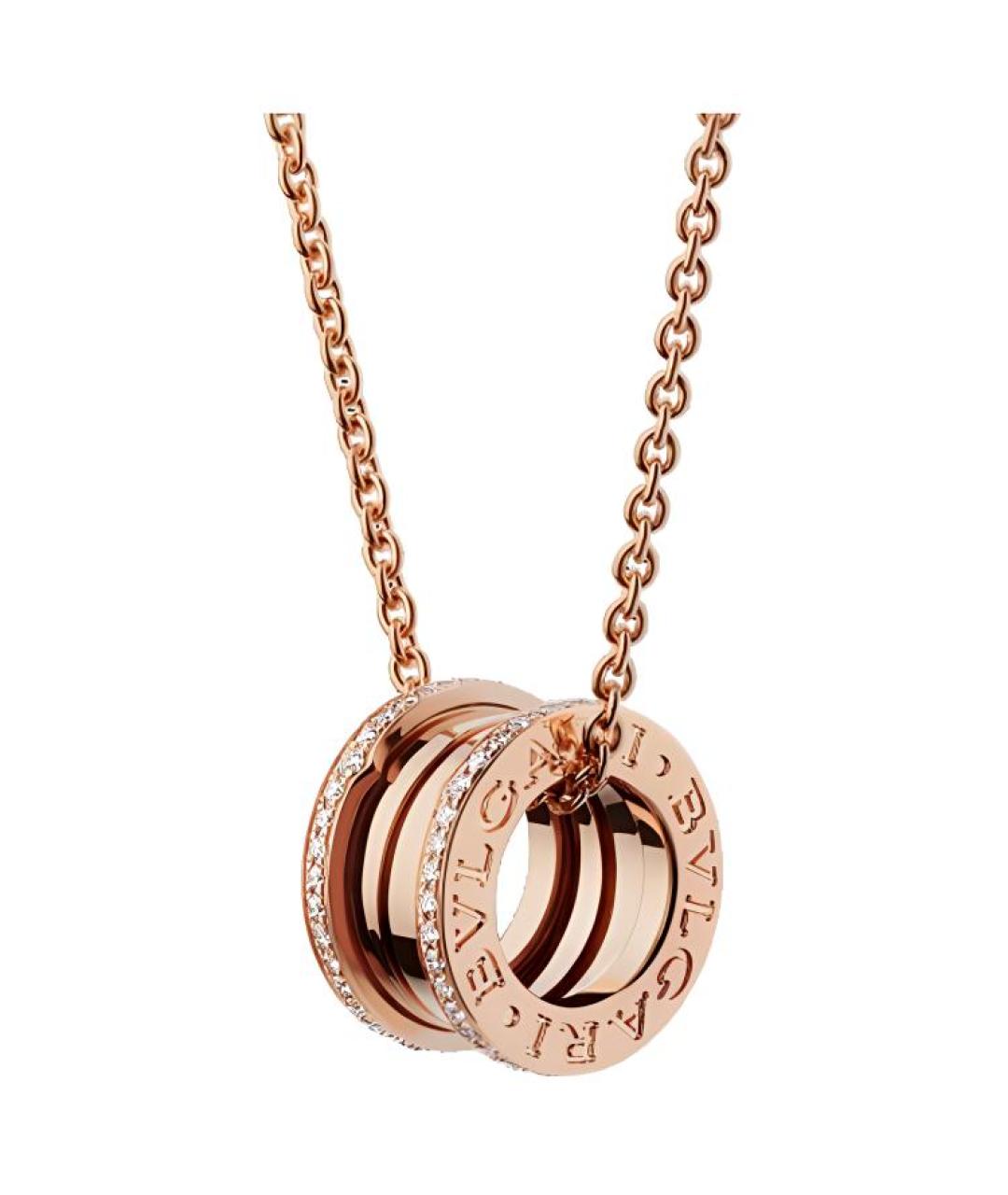 BVLGARI Золотое колье из розового золота, фото 1