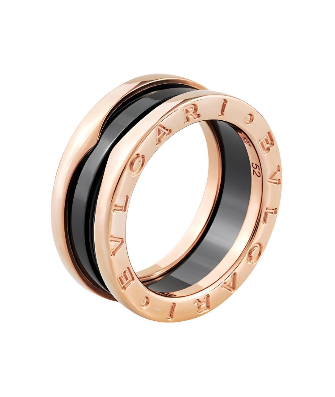 BVLGARI Золотое кольцо из розового золота, фото 1