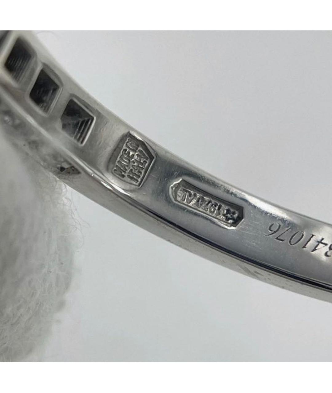 BVLGARI Серебряное платиновое кольцо, фото 4