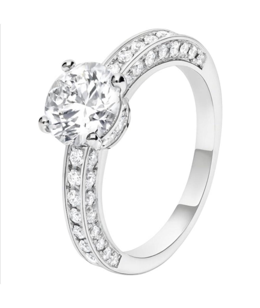 BVLGARI Серебряное платиновое кольцо, фото 6