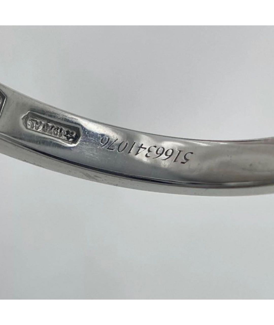 BVLGARI Серебряное платиновое кольцо, фото 5