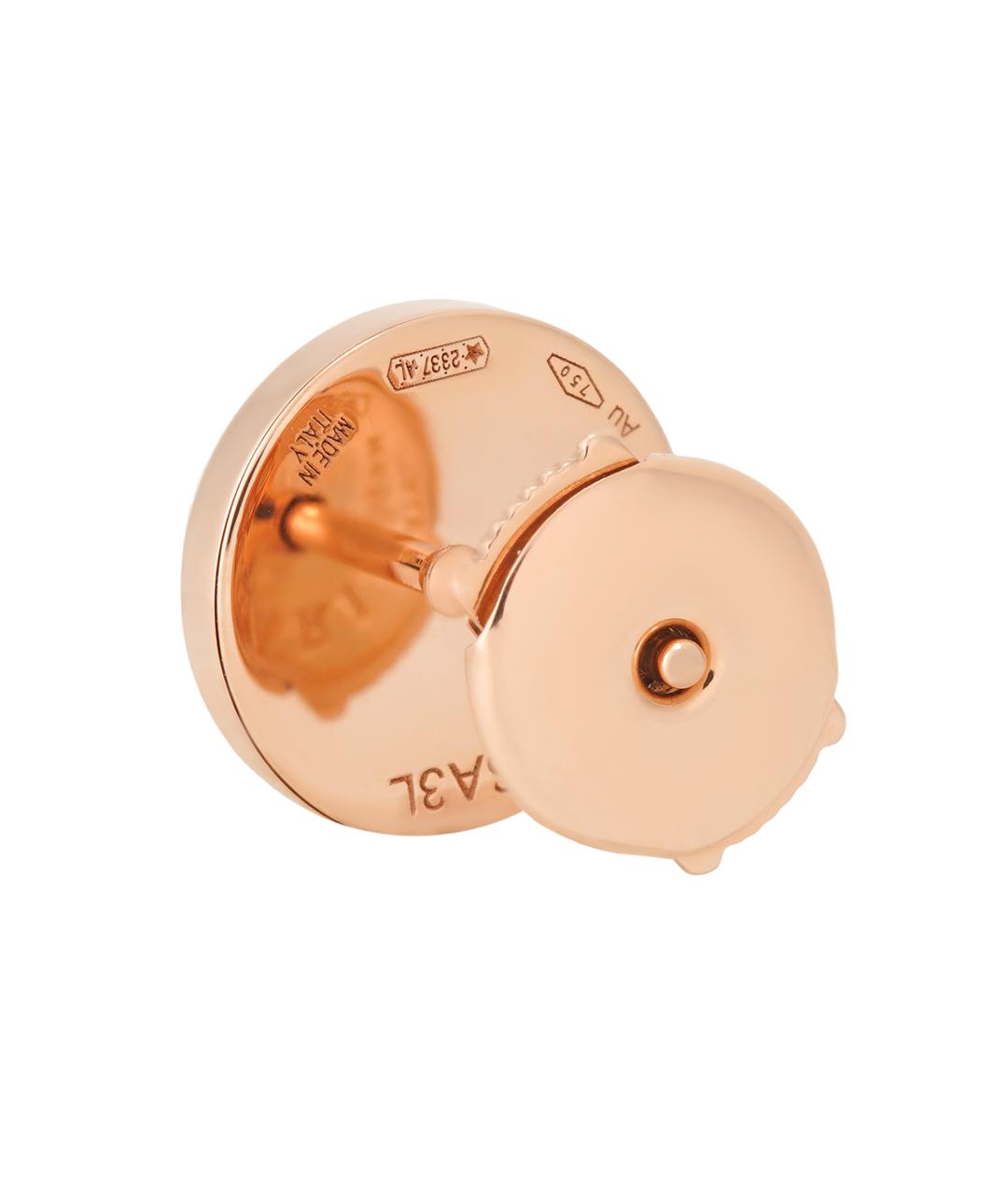 BVLGARI Золотые серьги из розового золота, фото 3