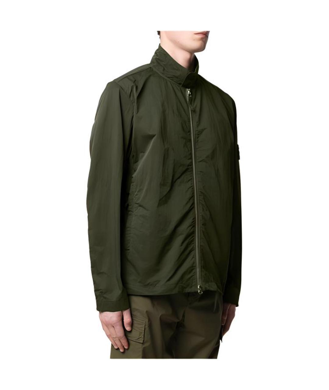 STONE ISLAND Зеленая куртка, фото 5