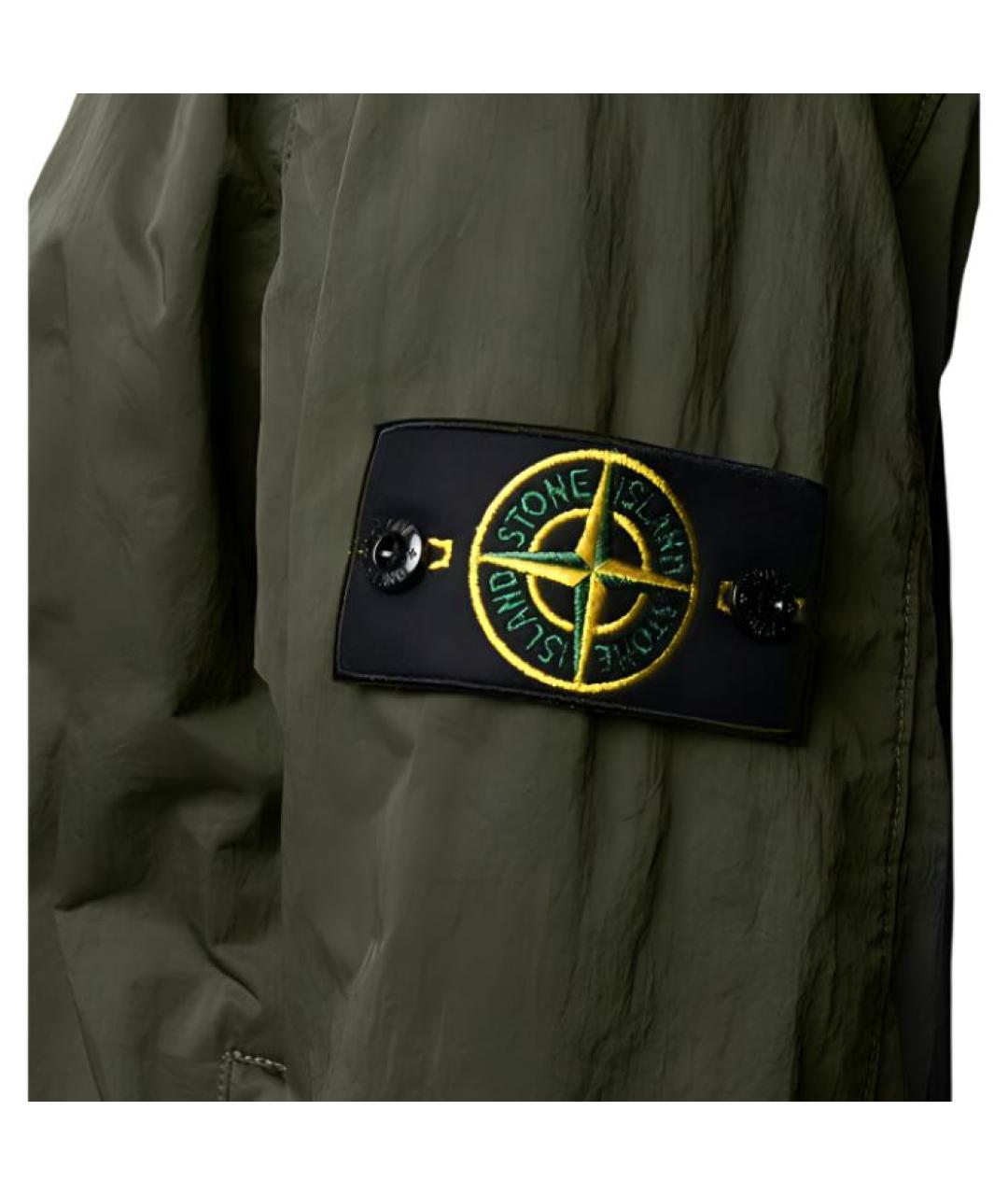 STONE ISLAND Зеленая куртка, фото 2