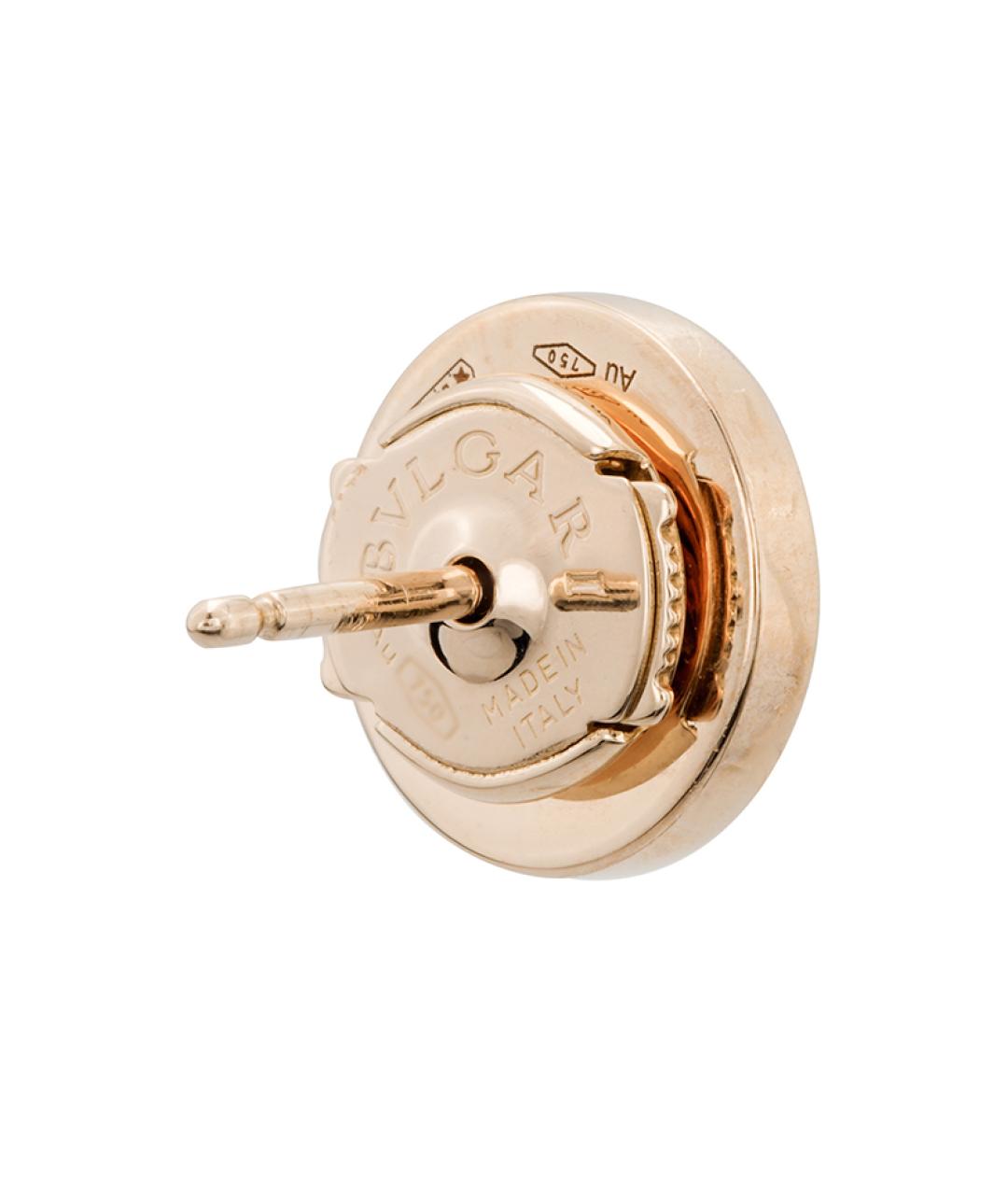 BVLGARI Золотые серьги из розового золота, фото 2