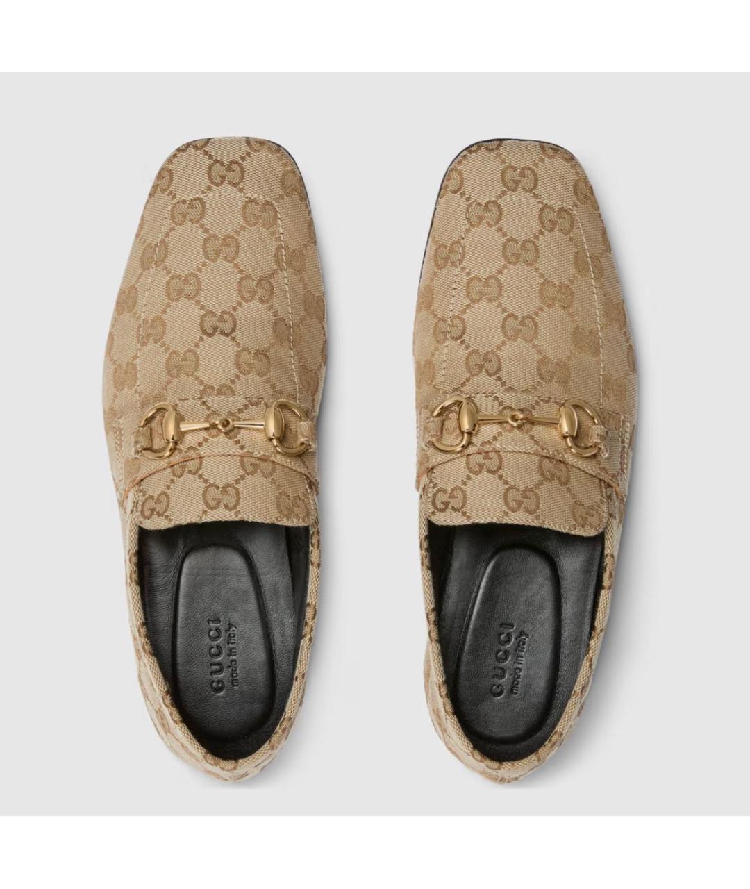 GUCCI Белые мокасины, фото 6