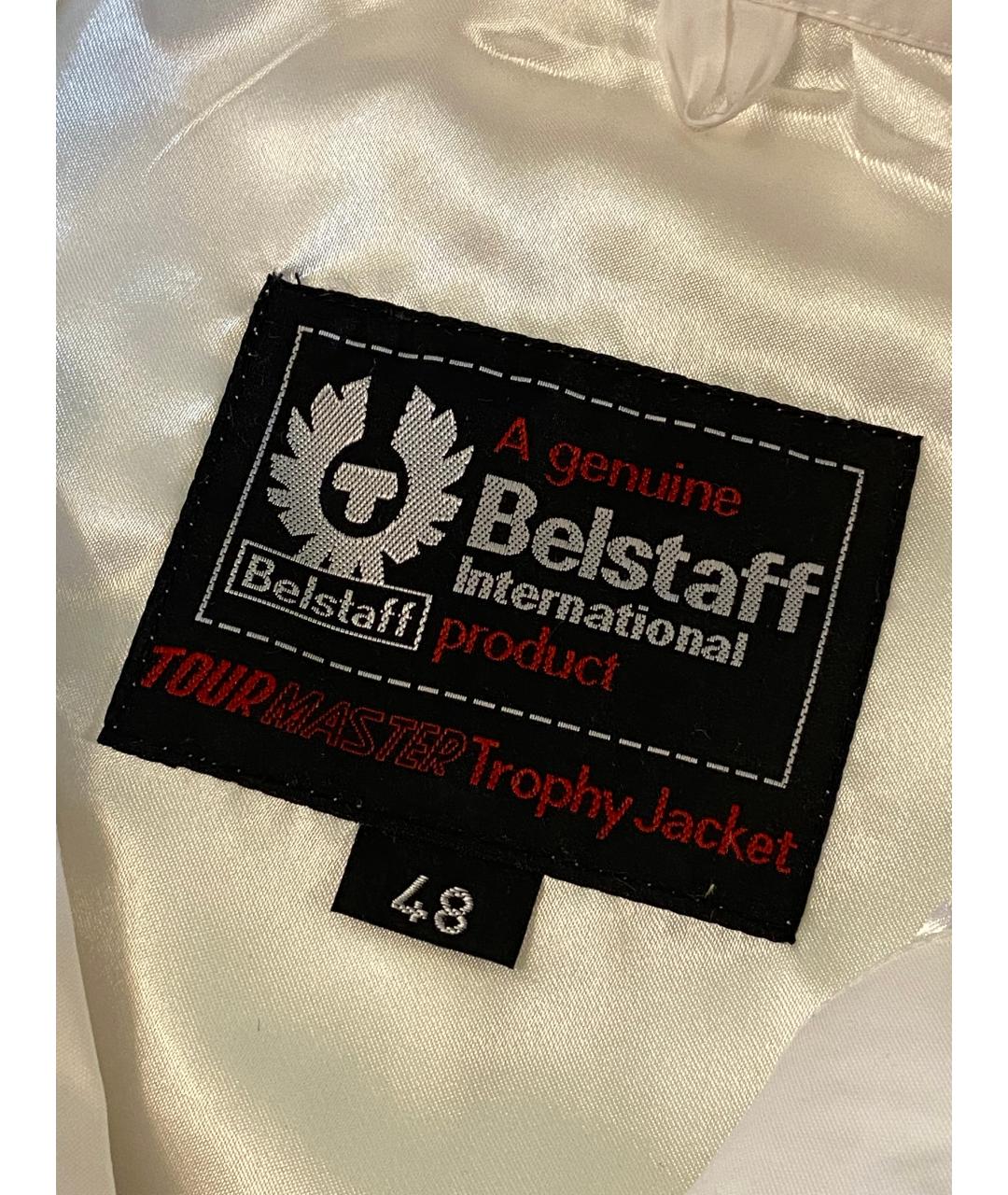 BELSTAFF Белая вискозная куртка, фото 3