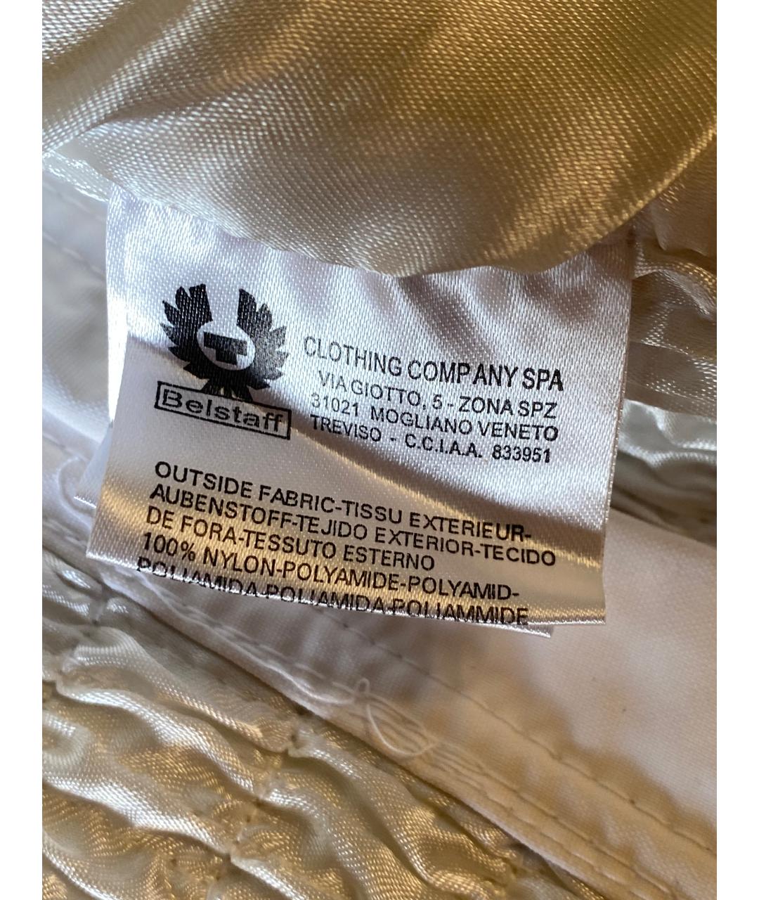 BELSTAFF Белая вискозная куртка, фото 8