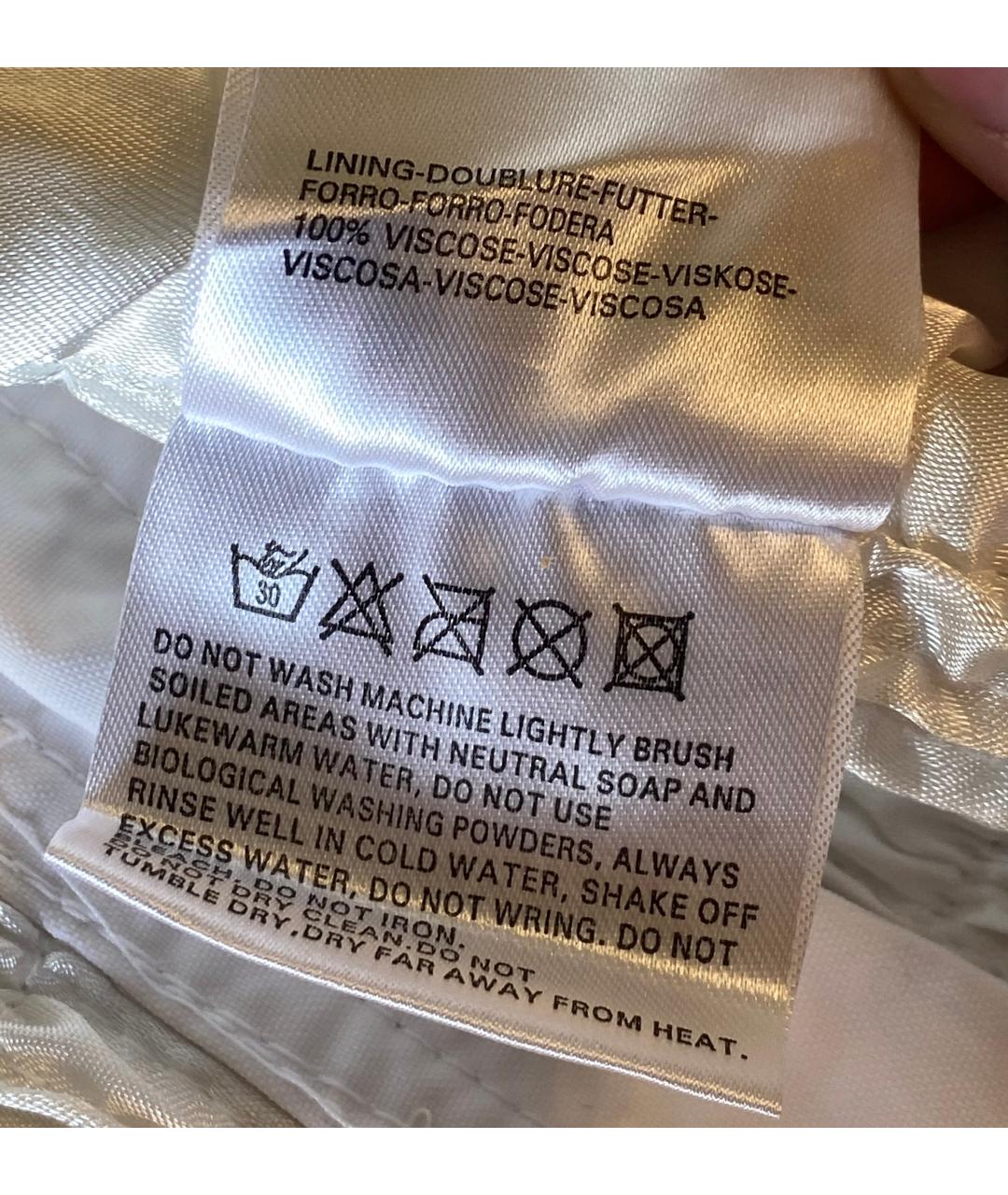 BELSTAFF Белая вискозная куртка, фото 9