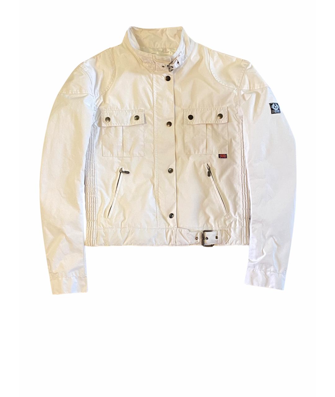 BELSTAFF Белая вискозная куртка, фото 1