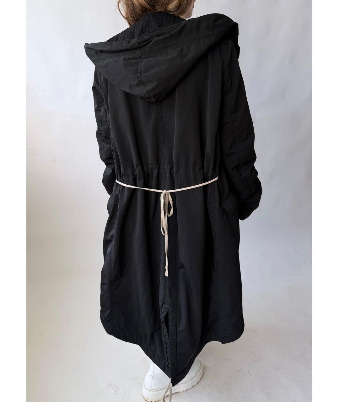 RICK OWENS DRKSHDW Черная хлопковая парка, фото 8