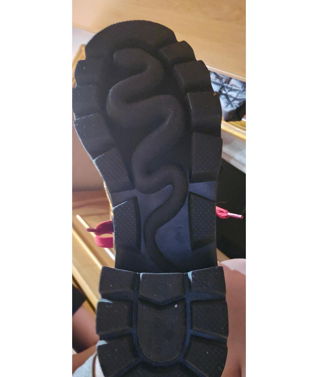 GUCCI Черные ботинки из лакированной кожи, фото 4