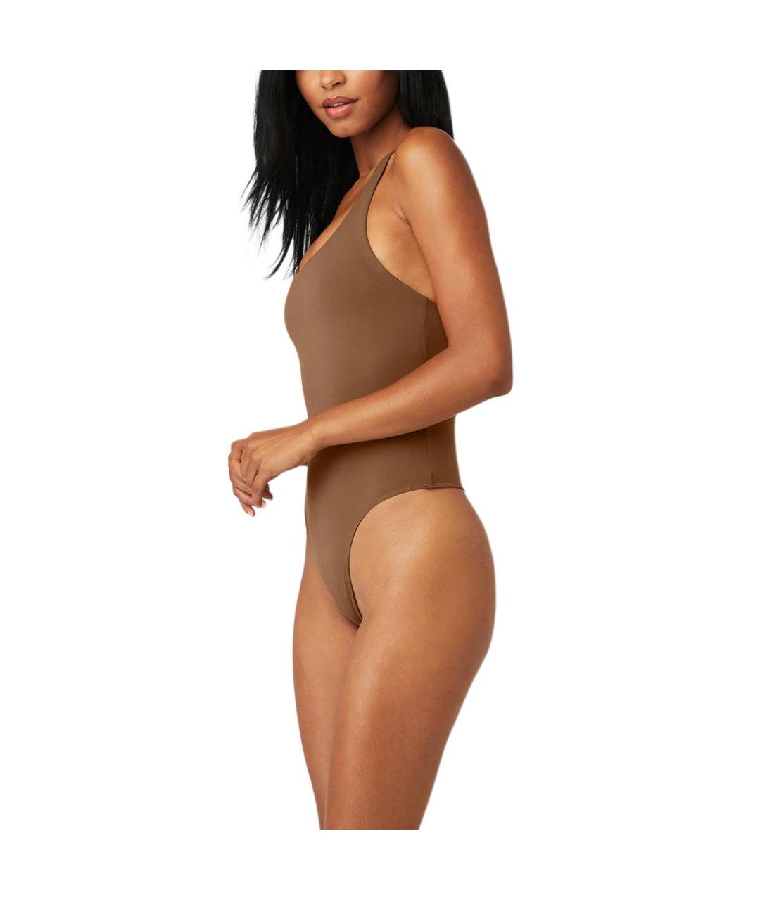 ALO YOGA Коричневое боди, фото 2