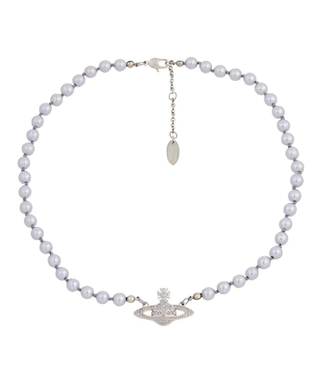 VIVIENNE WESTWOOD Серебряное колье, фото 1