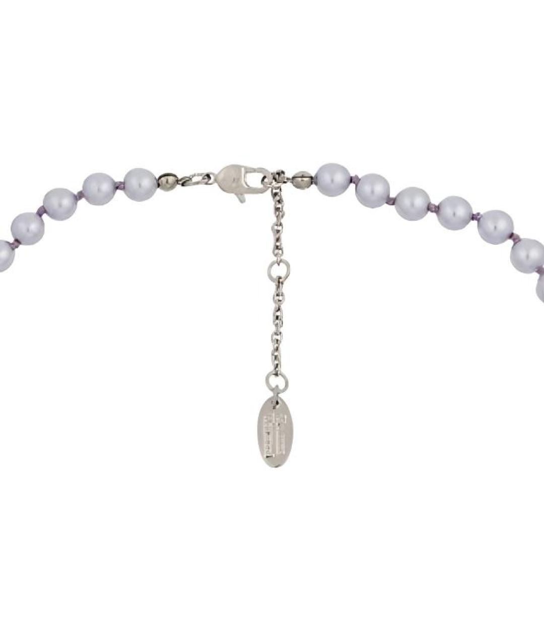 VIVIENNE WESTWOOD Серебряное колье, фото 2