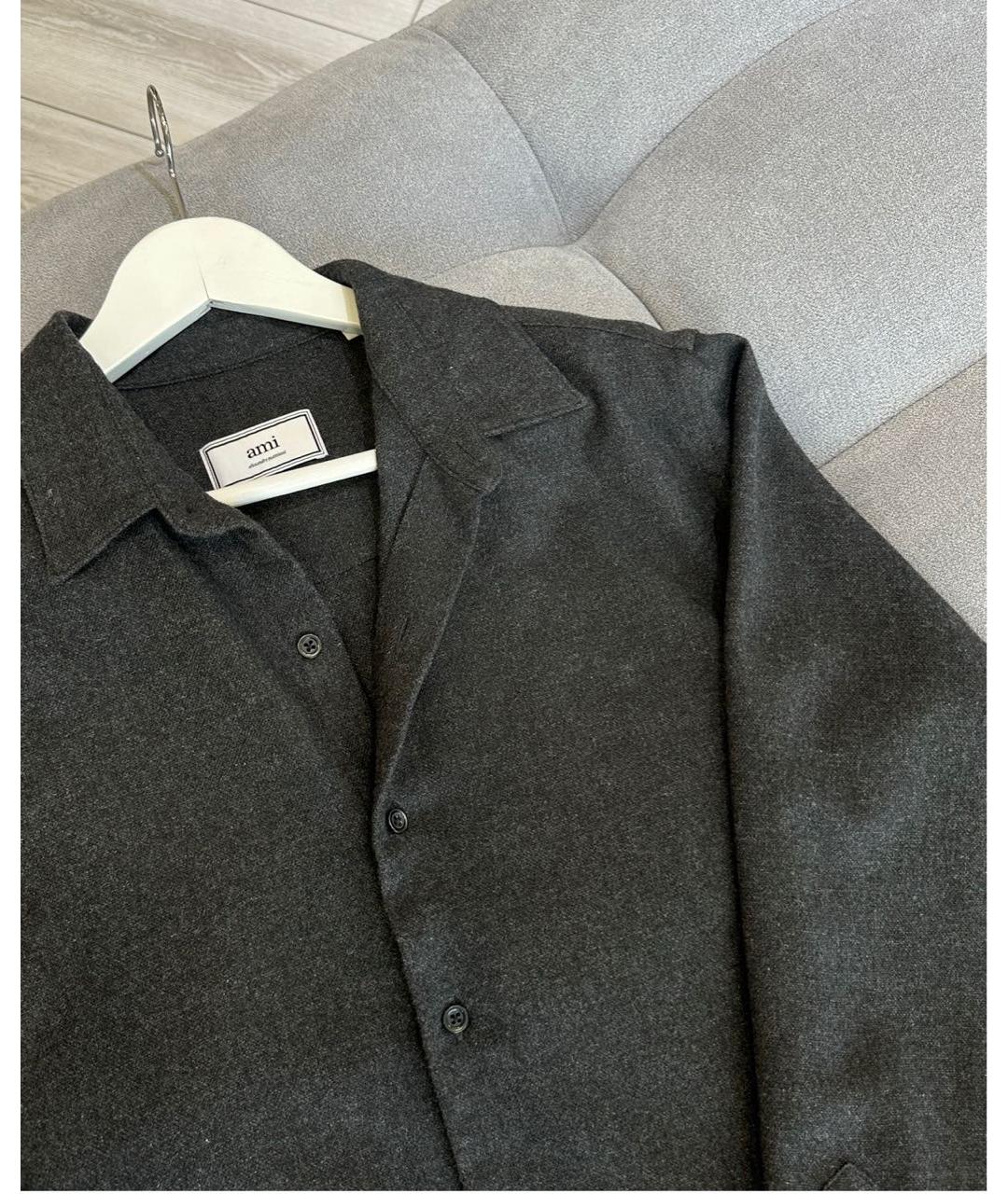 Ami Paris Антрацитовая рубашка, фото 3