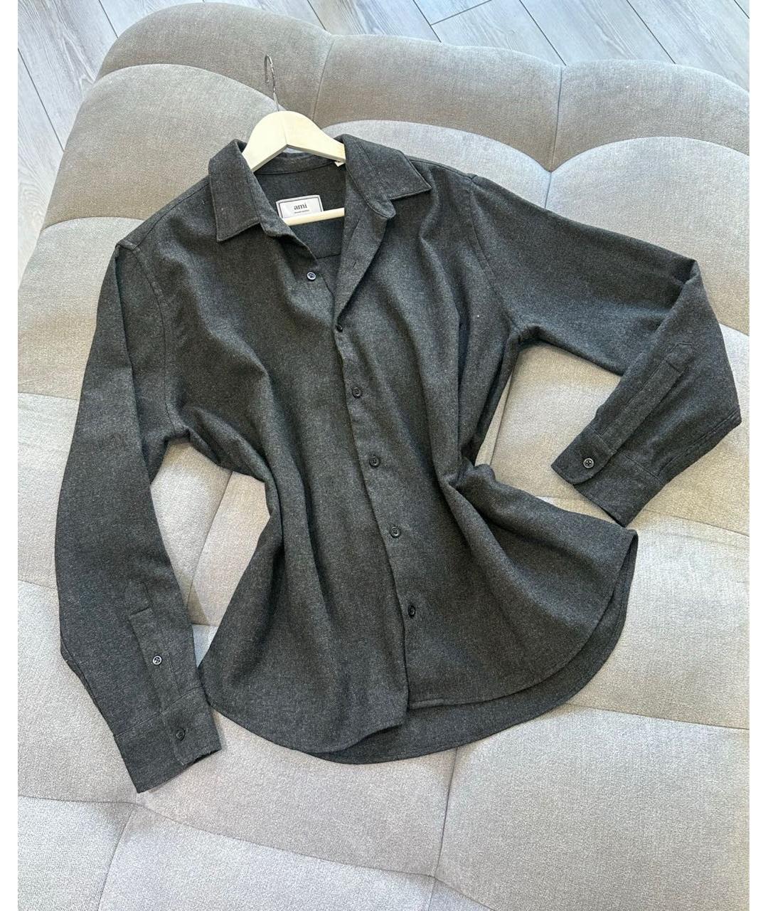 Ami Paris Антрацитовая рубашка, фото 6