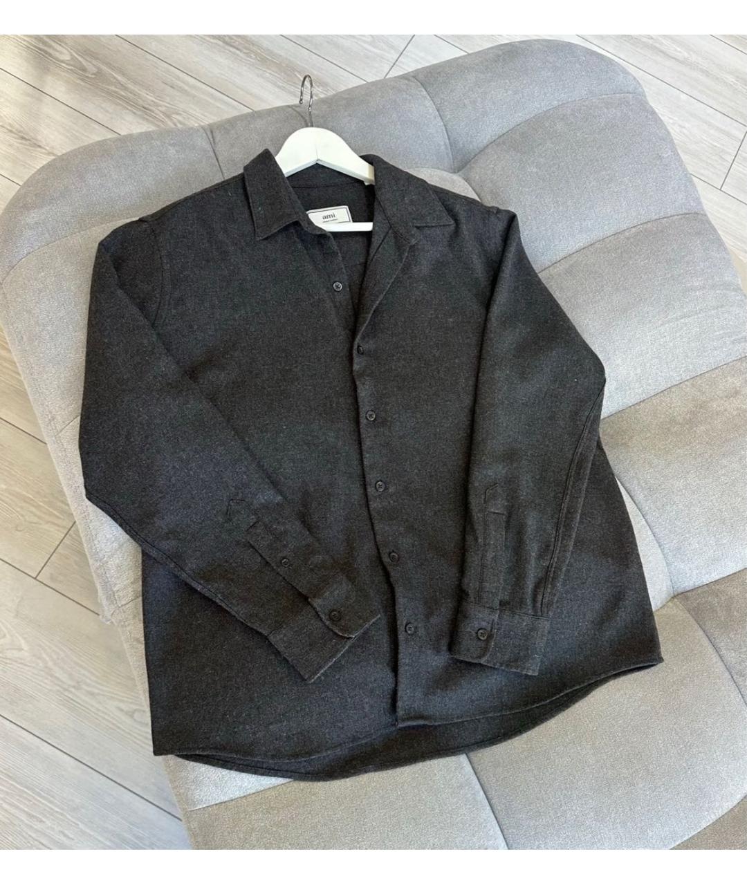 Ami Paris Антрацитовая рубашка, фото 2