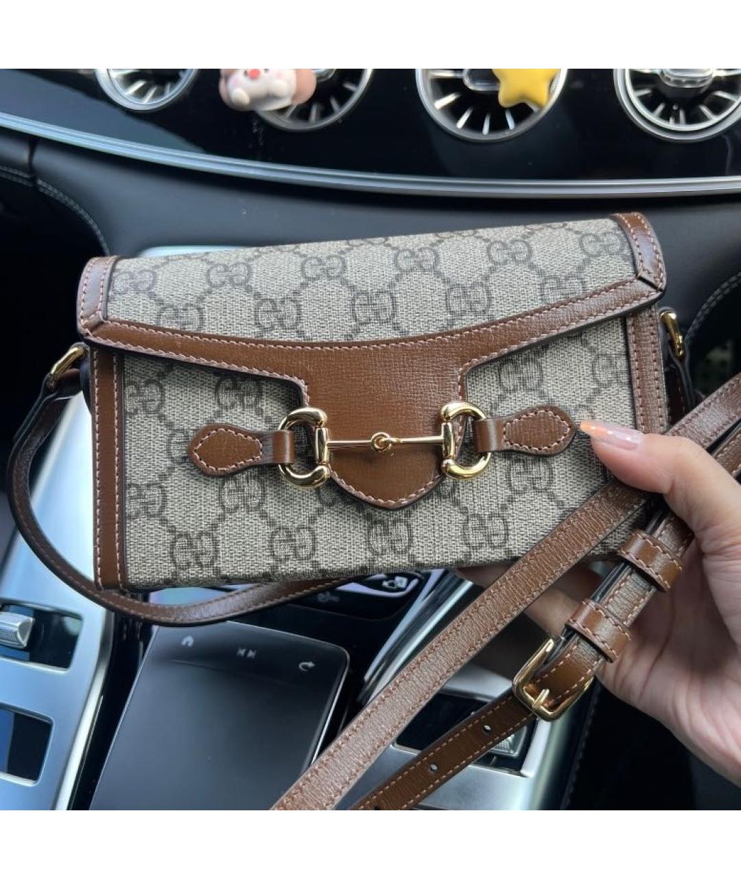 GUCCI Бежевая сумка через плечо, фото 3