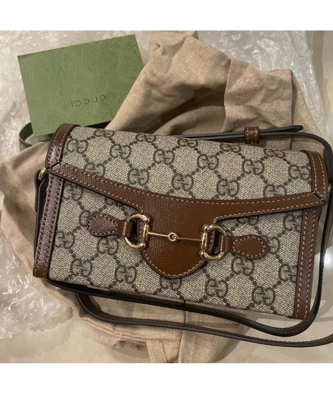 GUCCI Бежевая сумка через плечо, фото 4