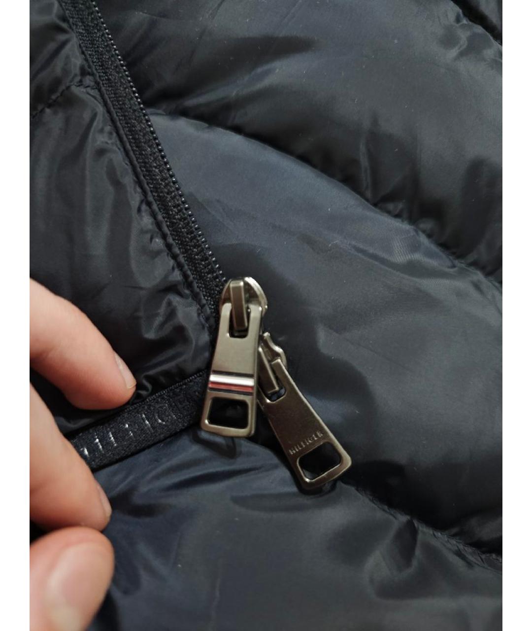 TOMMY HILFIGER Темно-синий полиэстеровый жилет, фото 6