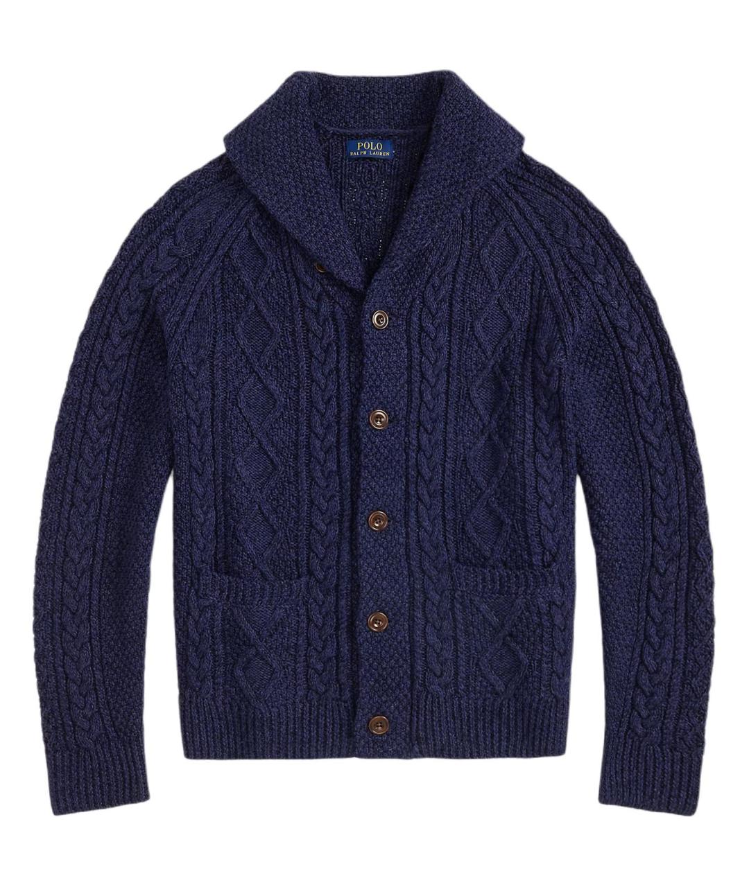 POLO RALPH LAUREN Темно-синий кардиган, фото 1