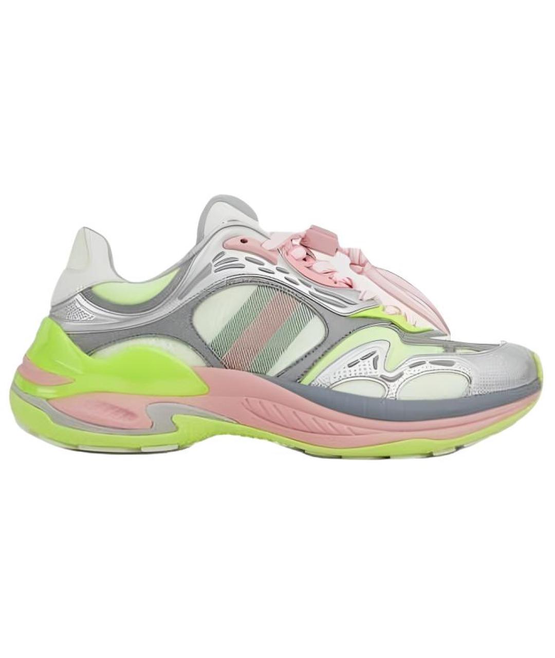 GUCCI Мульти кожаные кроссовки, фото 1