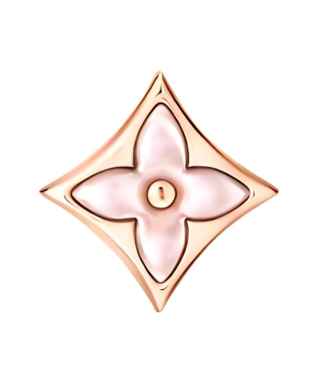 LOUIS VUITTON Золотые серьги из розового золота, фото 1
