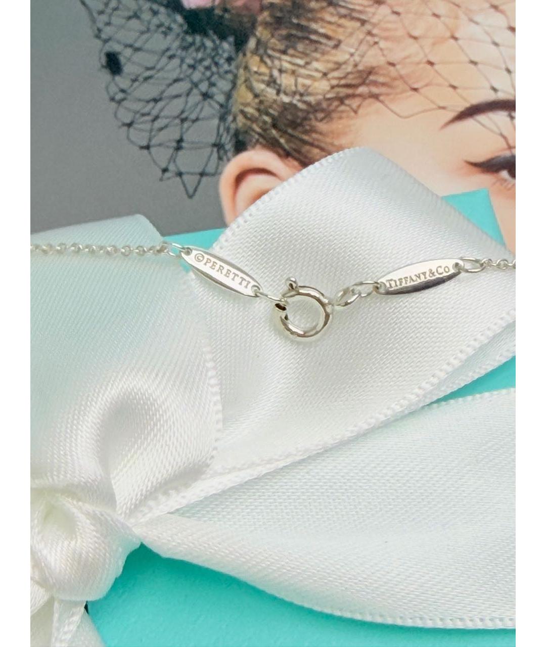TIFFANY&CO Белое серебряное колье, фото 5