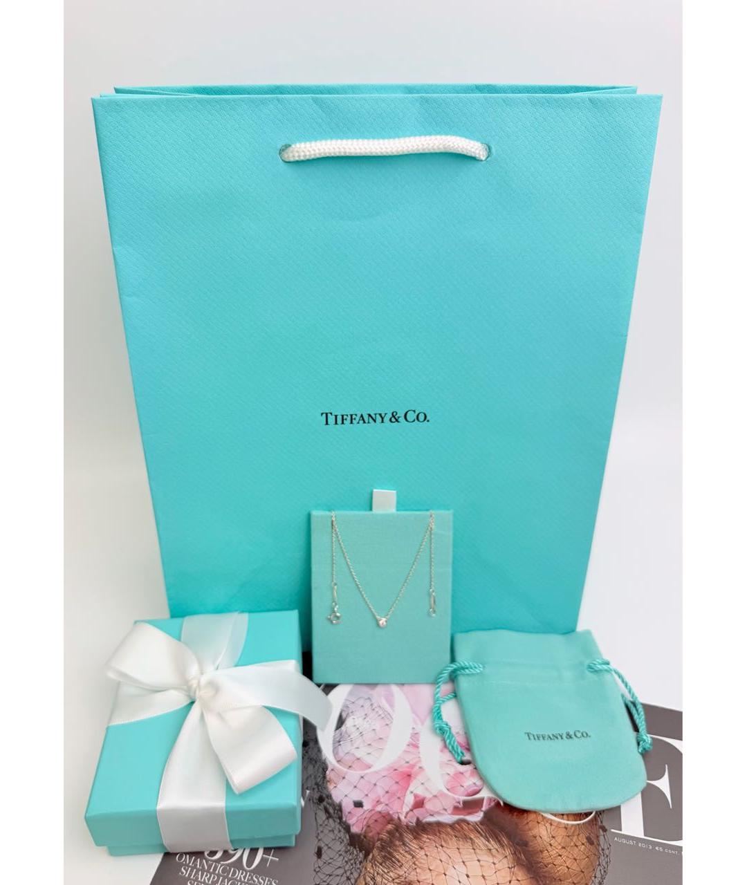 TIFFANY&CO Белое серебряное колье, фото 2