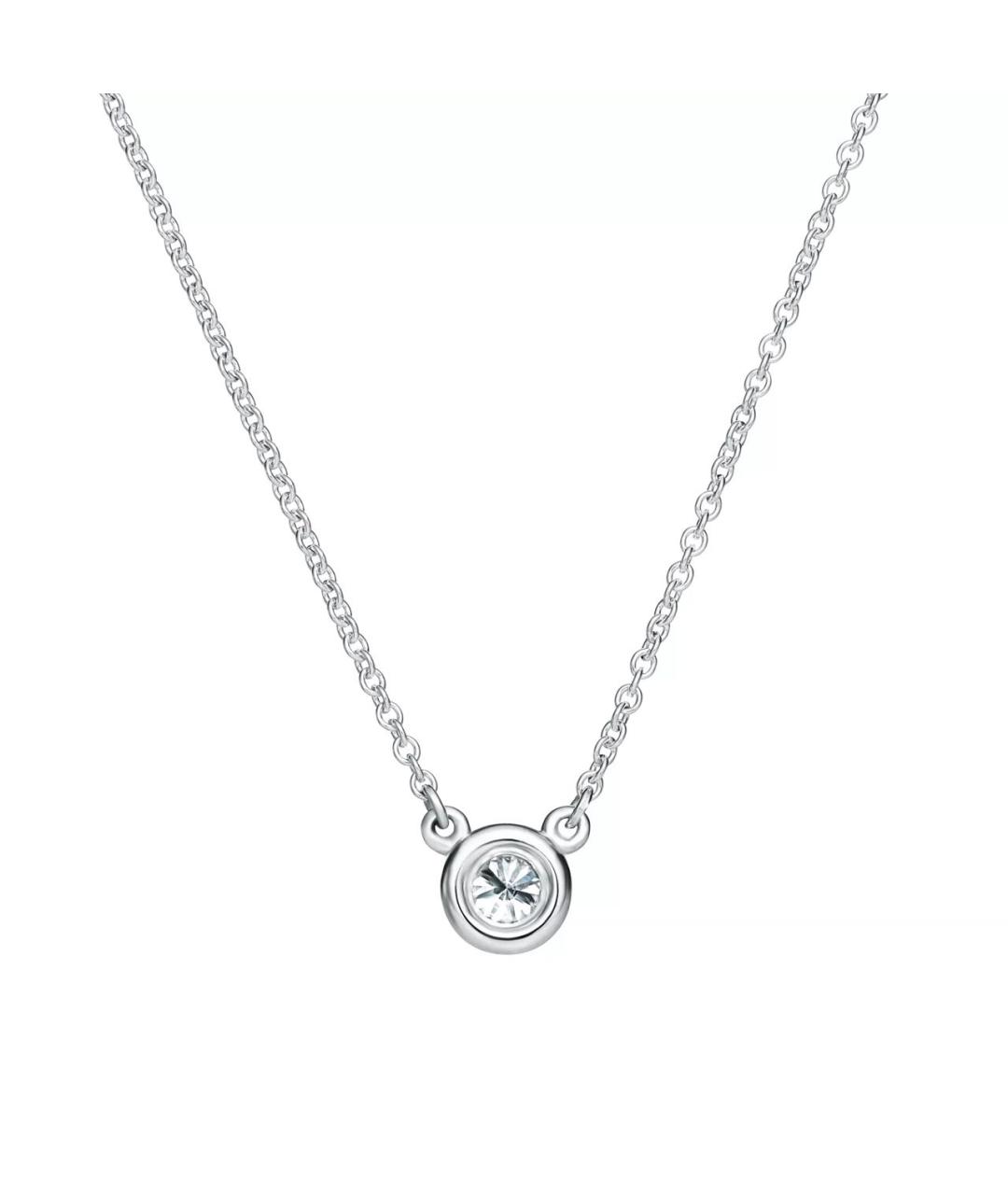 TIFFANY&CO Белое серебряное колье, фото 8