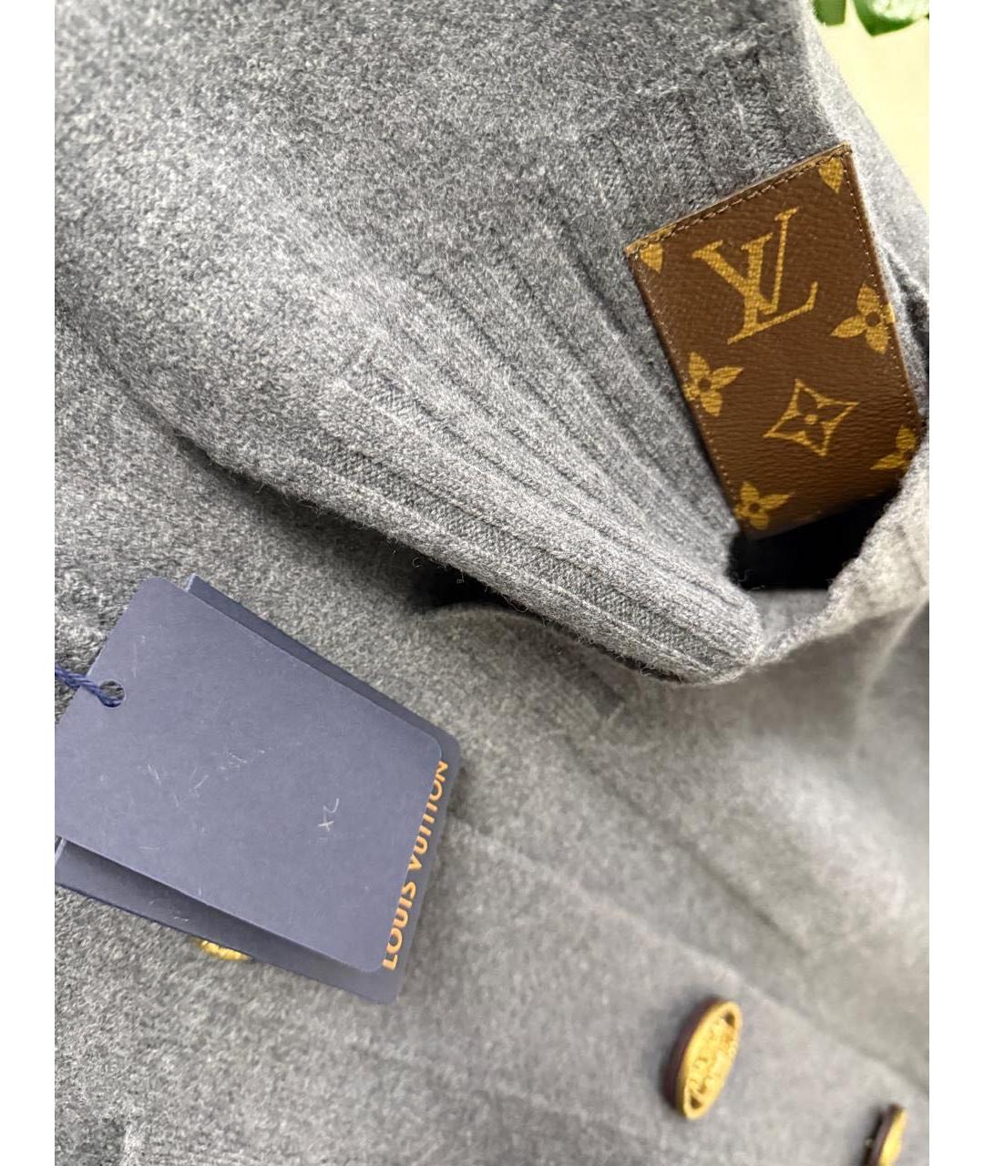 LOUIS VUITTON Антрацитовый кардиган, фото 5