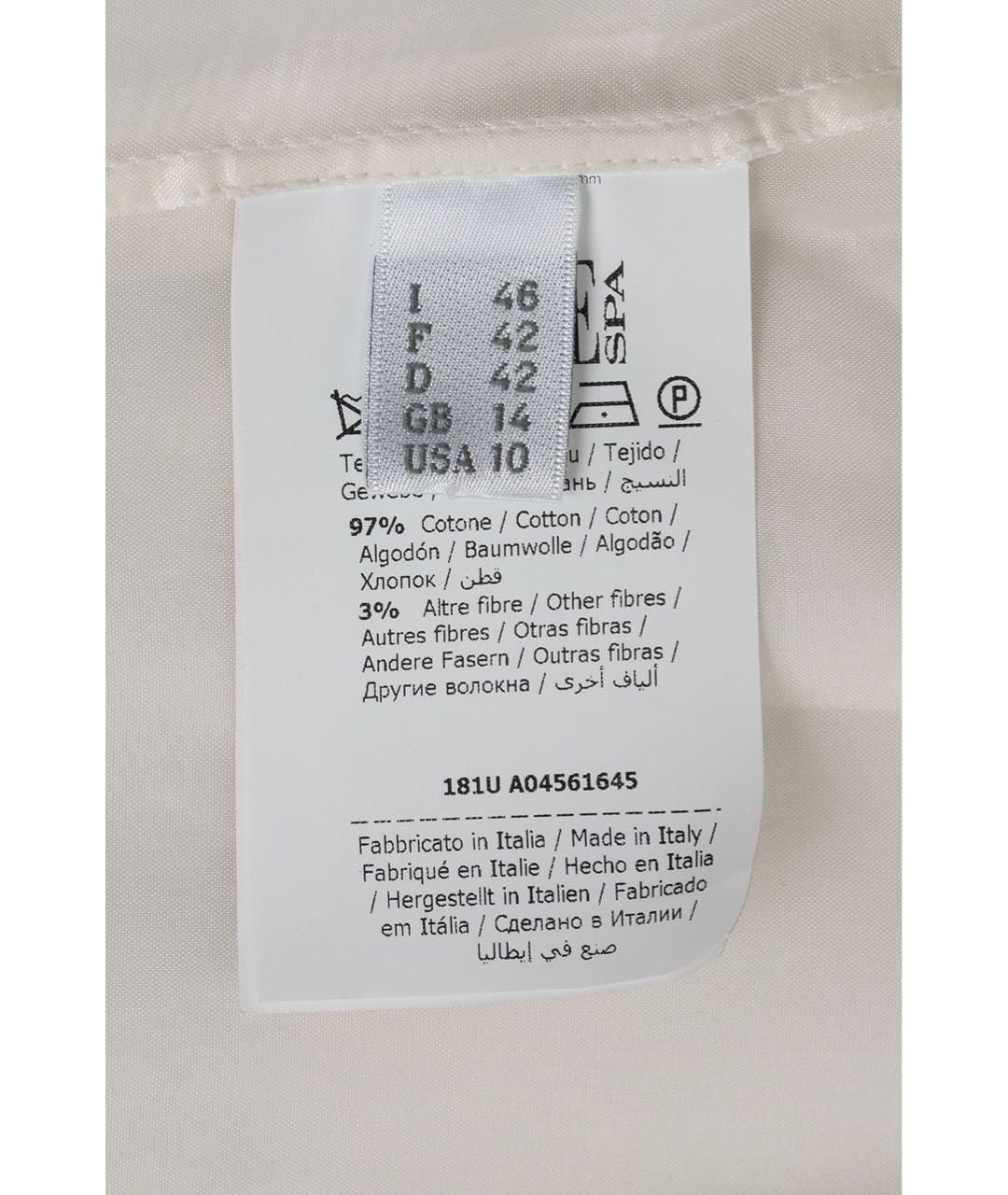 ALBERTA FERRETTI Мульти хлопковое коктейльное платье, фото 5