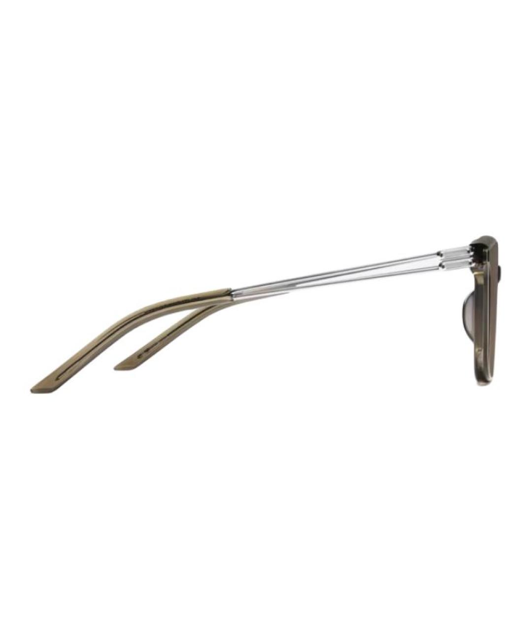 GENTLE MONSTER Коричневые металлические солнцезащитные очки, фото 3