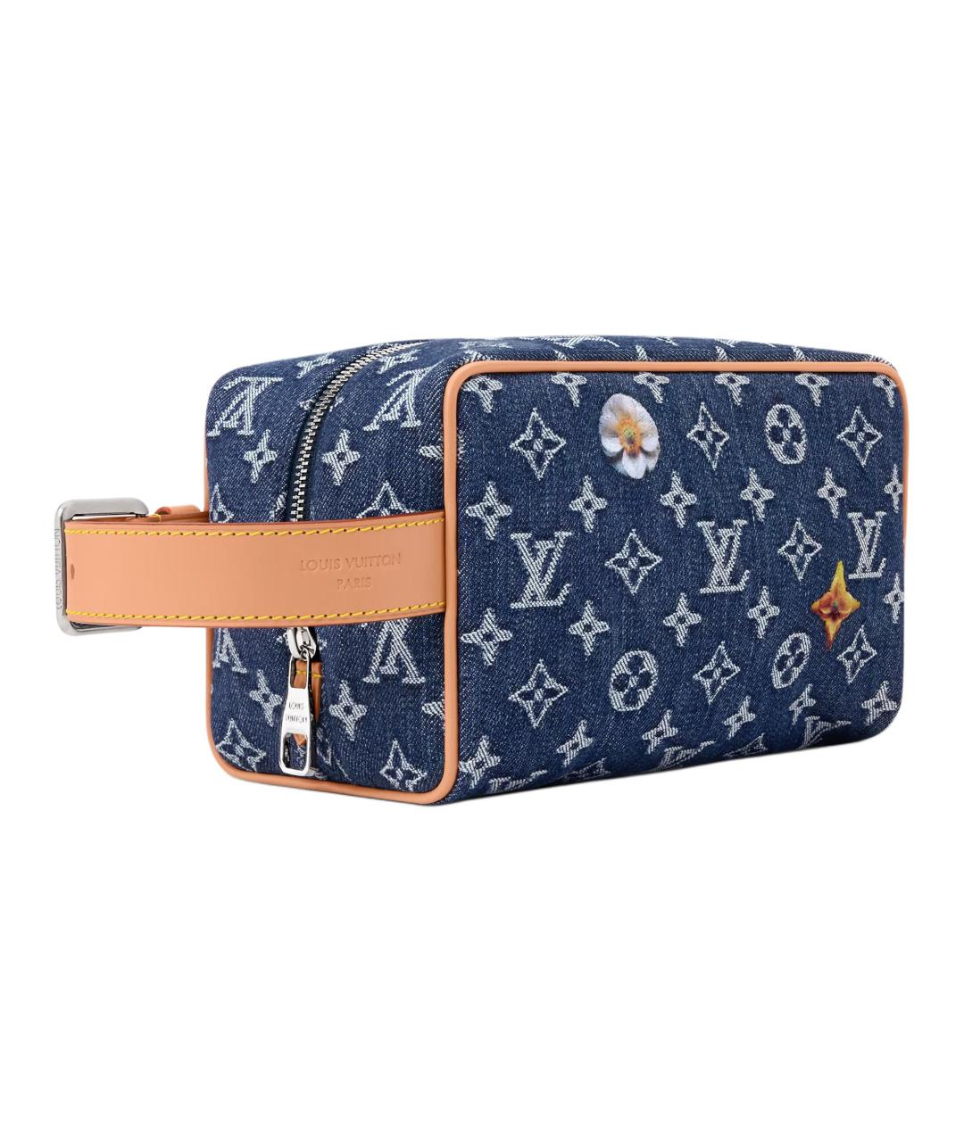 LOUIS VUITTON Синяя барсетка, фото 2