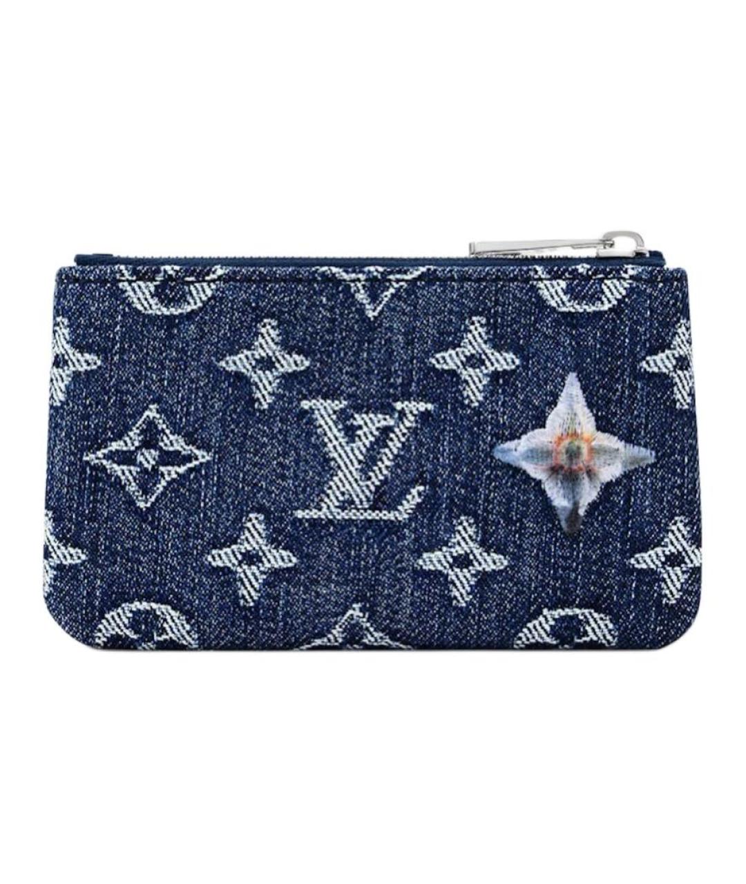 LOUIS VUITTON Синяя ключница, фото 3