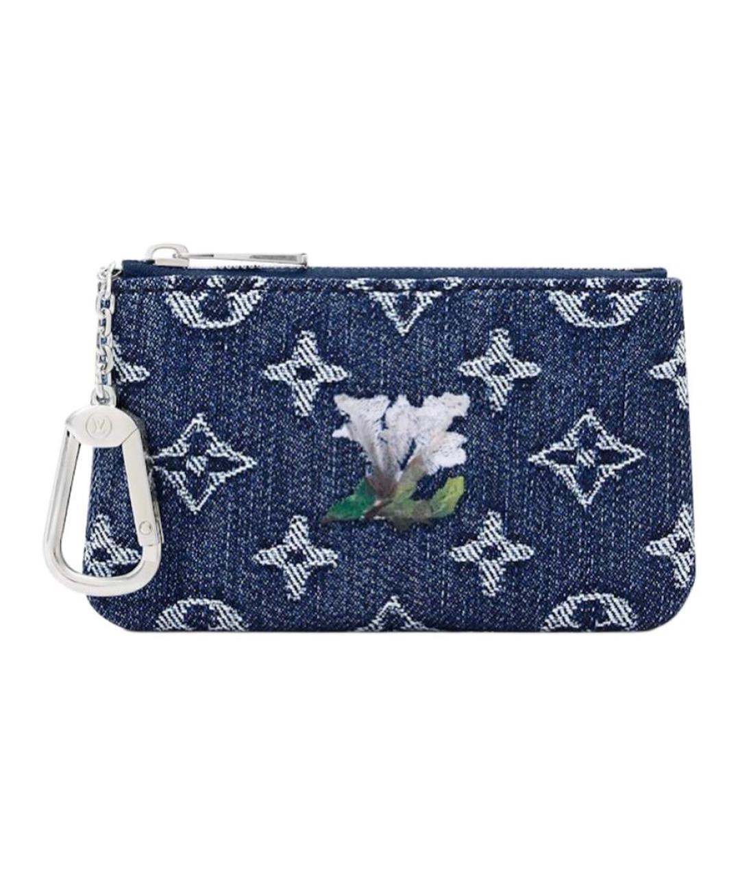 LOUIS VUITTON Синяя ключница, фото 1
