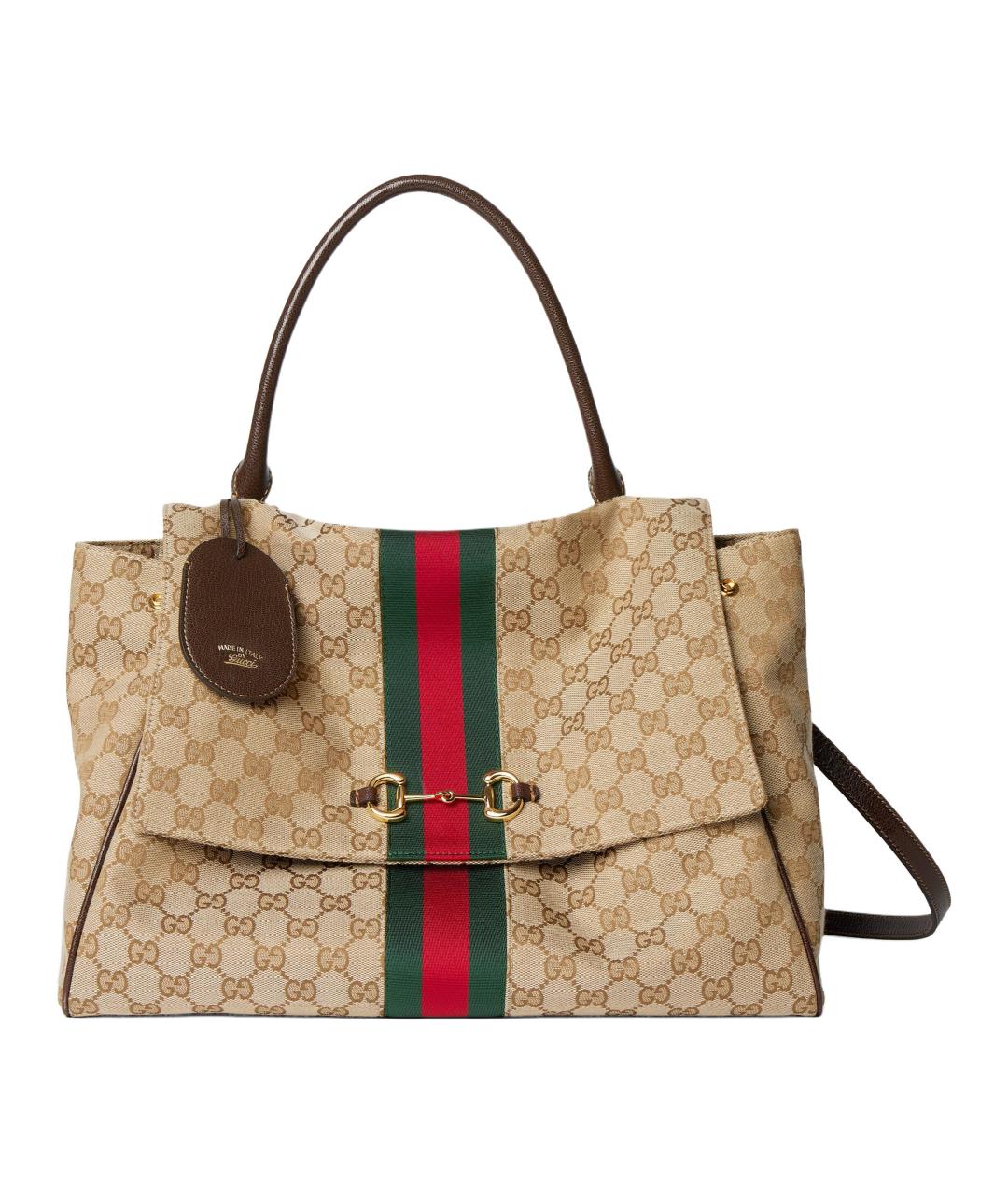 GUCCI Бежевая сумка через плечо, фото 1