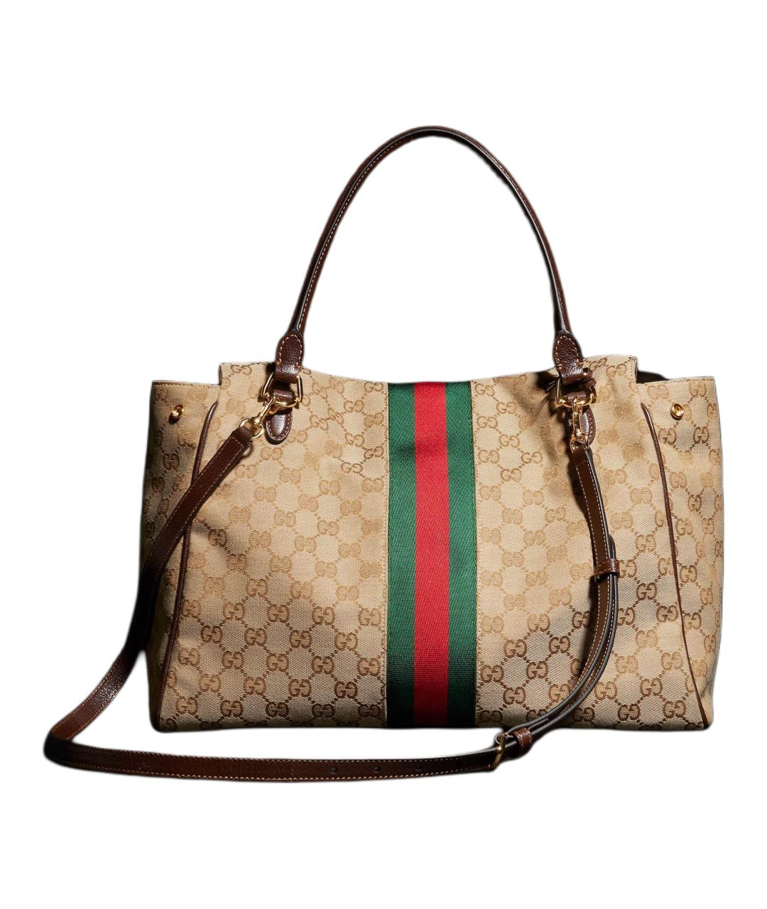 GUCCI Бежевая сумка через плечо, фото 5