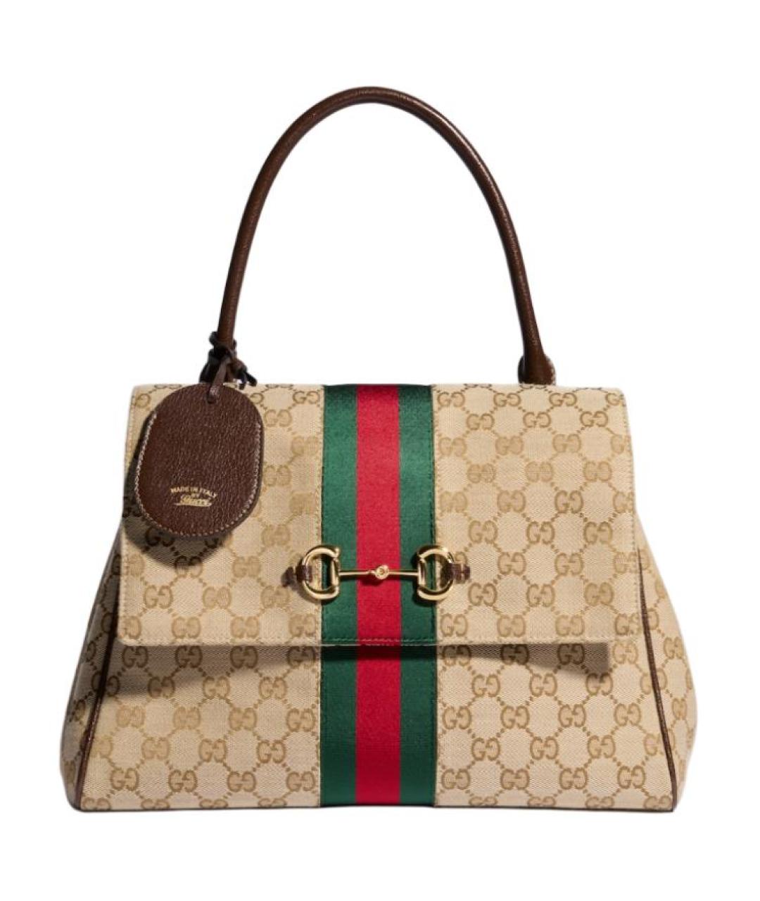 GUCCI Коричневая сумка через плечо, фото 1