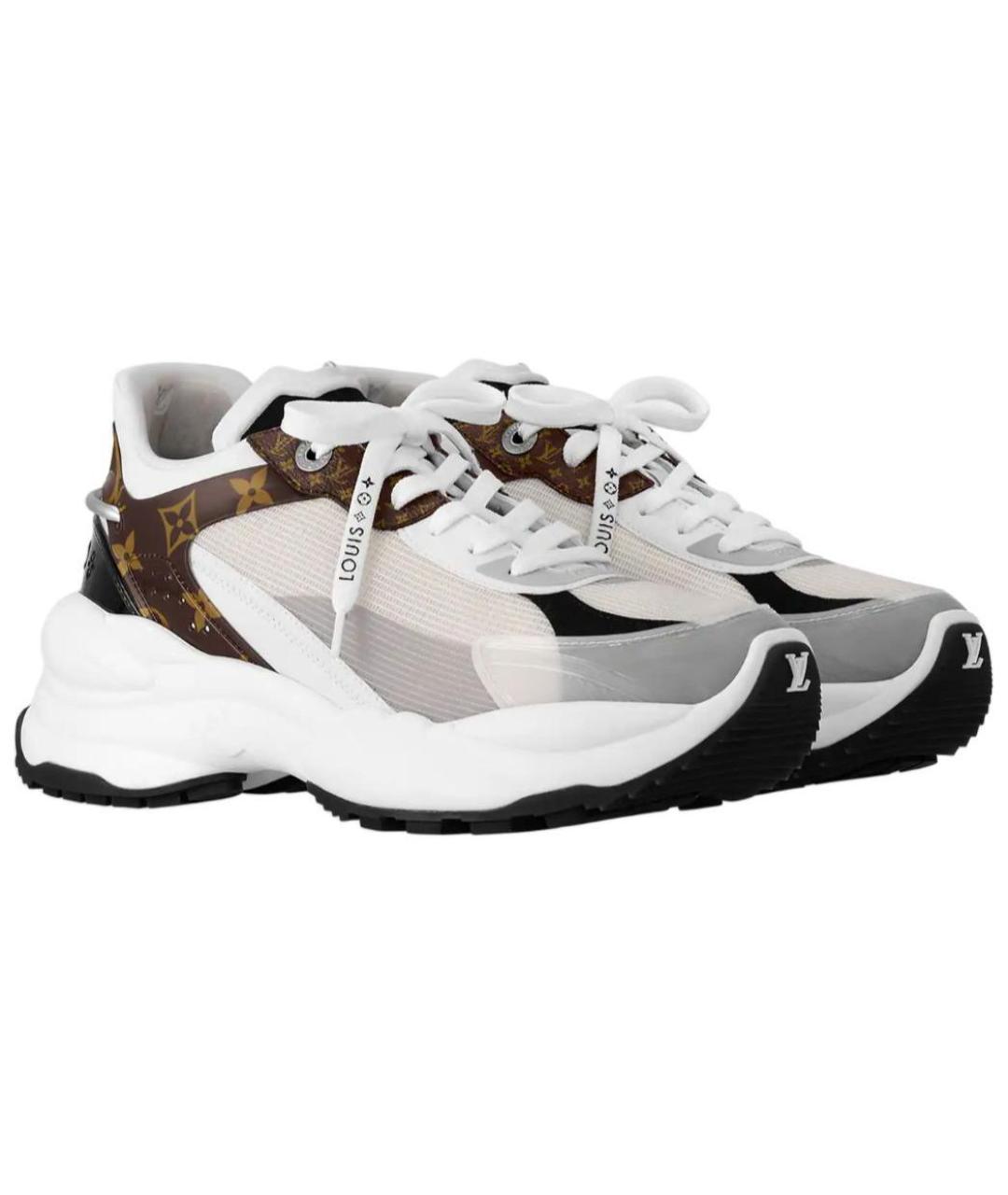 LOUIS VUITTON Коричневые кроссовки, фото 3