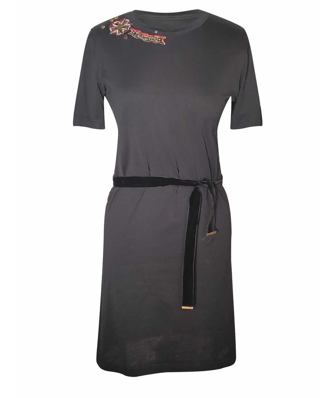 LOUIS VUITTON PRE-OWNED Черное хлопковое платье, фото 1