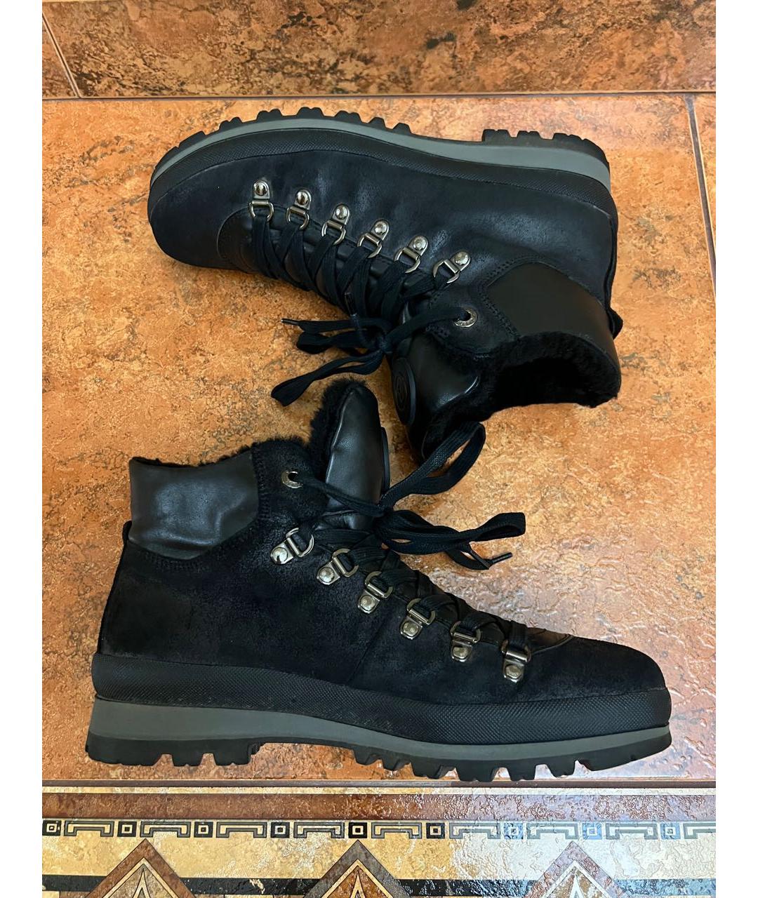 BOGNER Черные высокие ботинки, фото 5