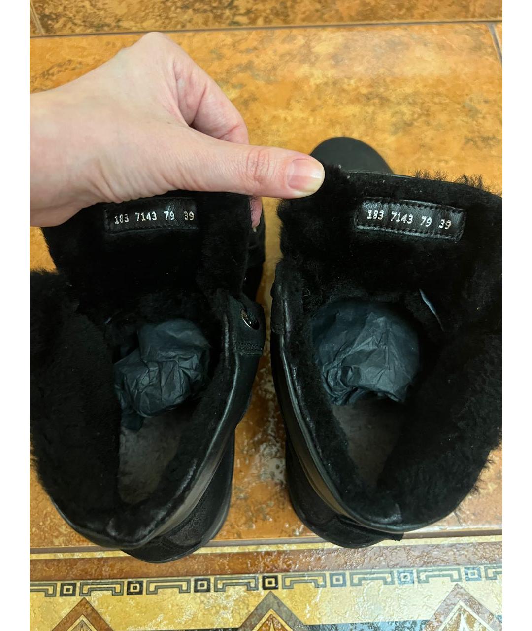 BOGNER Черные высокие ботинки, фото 4