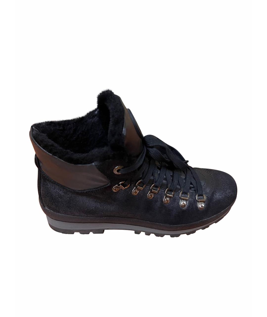 BOGNER Черные высокие ботинки, фото 7