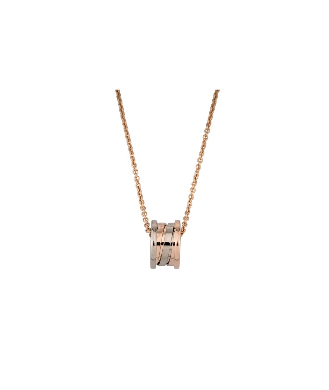 BVLGARI Золотое колье из розового золота, фото 2