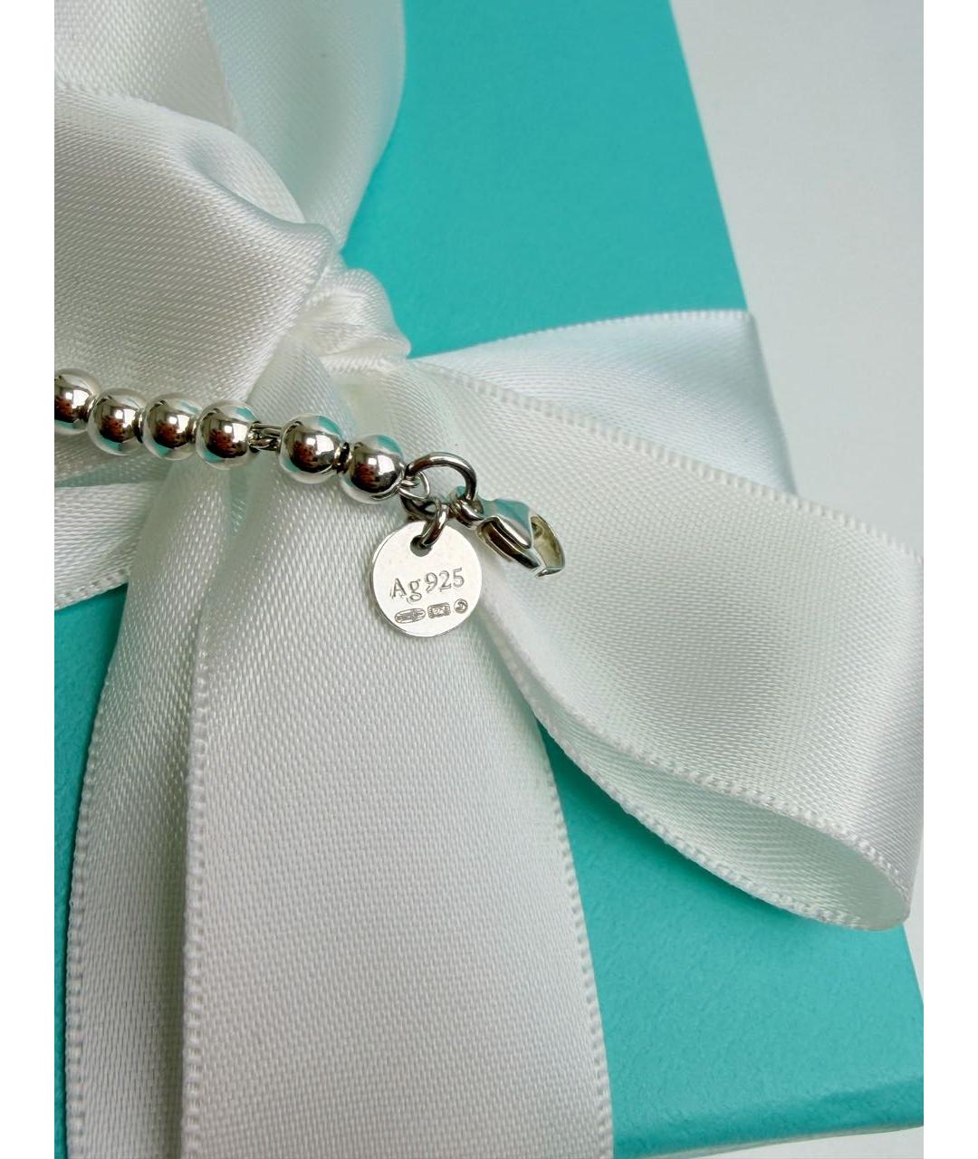 TIFFANY&CO Бирюзовый серебряный браслет, фото 5