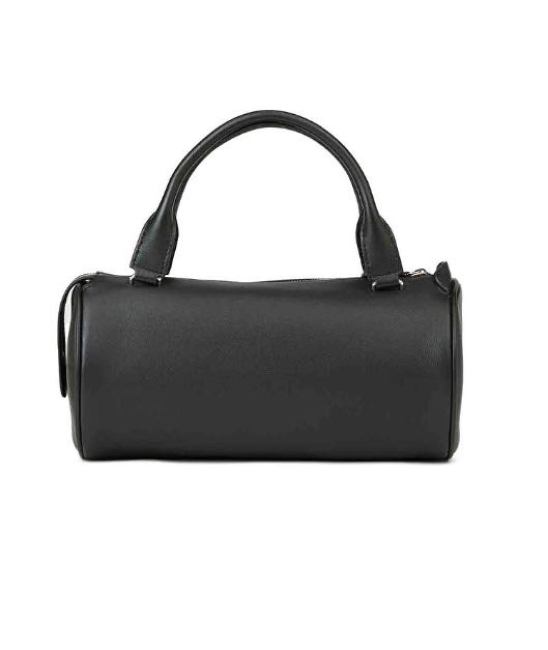 THE ROW Черная кожаная сумка тоут, фото 3