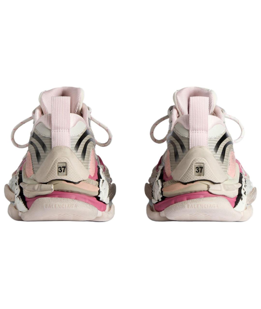 BALENCIAGA Розовые кроссовки, фото 4